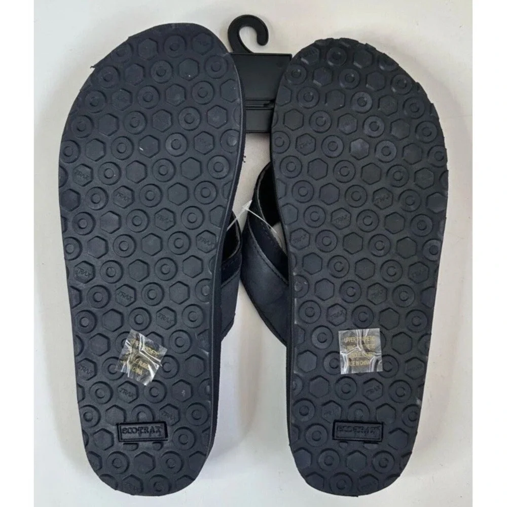 $39 Evolv Sling Flip Flops / Black / Men's Sz‎ 8 / NEW